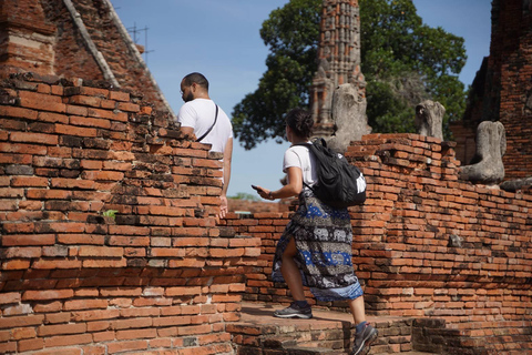 Depuis Bangkok : Ayutthaya Après-midi Sérénité Tour en bateau2 jours 1 nuit