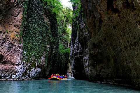 From Berat, Albania: Osumi Canyons Rafting Trip with Lunch Rafting in Osumi Canyon