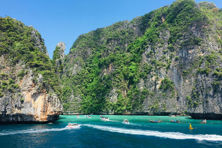 Phi Phi: Tour di un giorno intero in Longtail con tramonto e tour del plancton