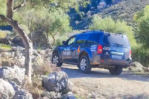 Safari: Juhtas-bjerget, raki og vindestilleri, udforsk Kreta