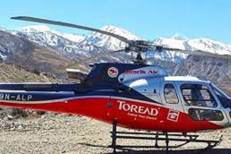 Von Pokhara: Erkunde den Muktinath-Tempel per HubschrauberMuktinath Helikoptertour von Pokhara aus