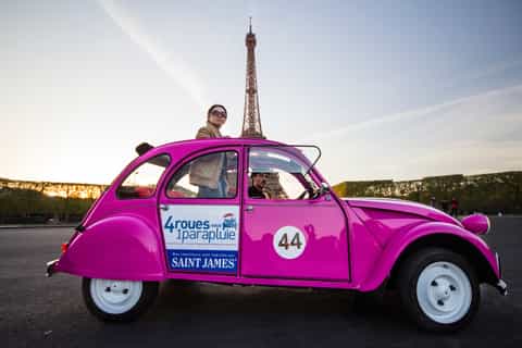 Private and Personalized Paris Tour in a Citroën 2CV