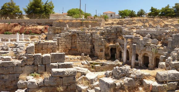Ab Athen: Halbtägige biblische Tour durch Korinth
