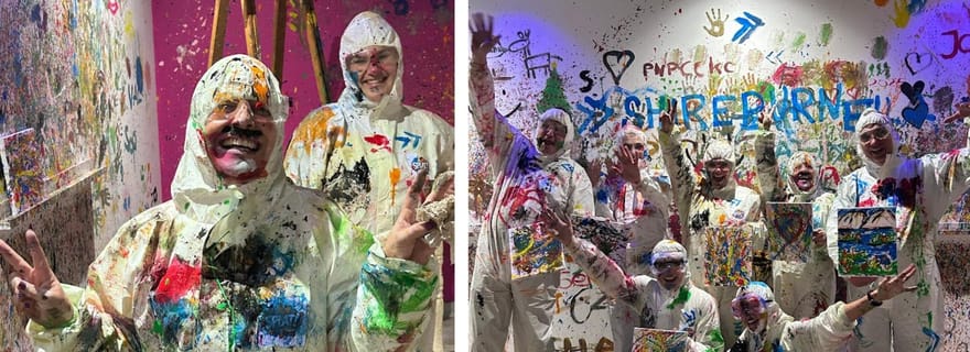 Splat ! Expérience de peinture à Malte