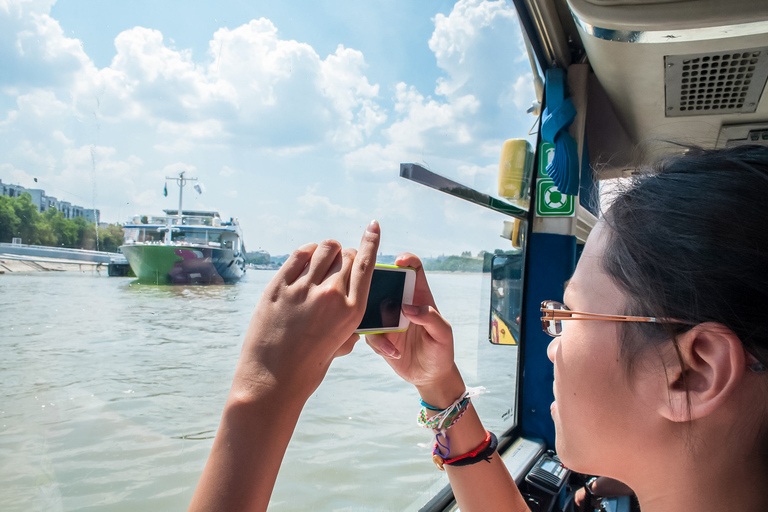 Budapest by Land and Water: Floating Bus Tour 95-Minute Tour