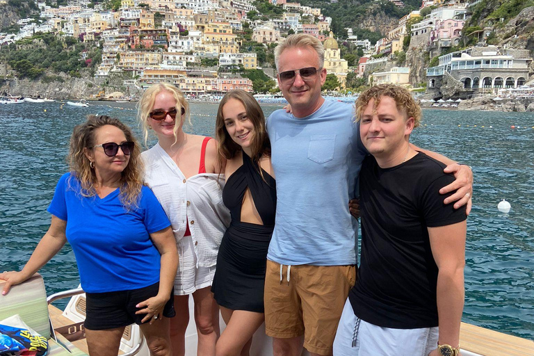 From Naples: Amalfi Coast Private Boat Exclusive Tour Jeanneau DB 43 "La Dolce Vita"