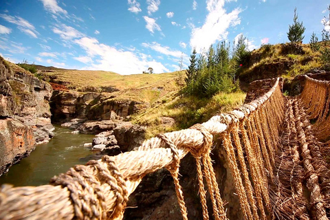 From Cusco: Qeswachaka Inca Bridge | Pabellones Volcano |