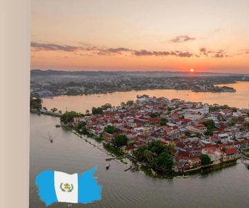 Belize City:, Trasferimento in taxi d'acqua da Belize City a Flores Guatemala
