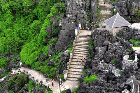 Ninh Binh: Tam Coc - Hoa Lu & Mua Höhle Ganztägige EntdeckungHanoi: Tam Coc - Hoa Lu & Mua Höhle Ganztägige Entdeckung