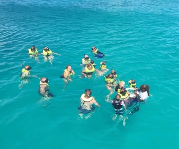 Bridgetown: Carlisle Bay Turtle and Shipwreck Boat Cruise
