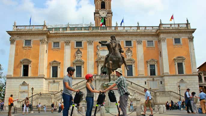 ancient rome halfday segway tour