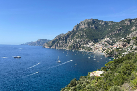 From Positano: Amalfi Coast Tour and Wine Tasting with Lunch