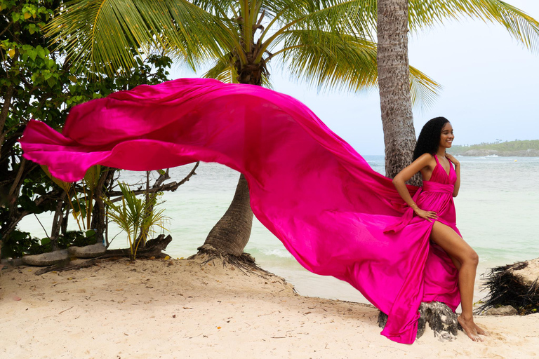 Fotografering i spektakulära klänningar på de vackraste stränderna 972