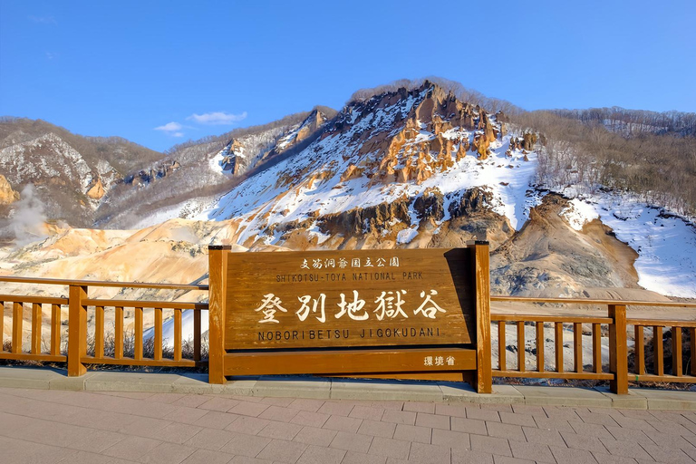 From Sapporo: Toya Lake and Noboribetsu Hell Valley Tour Depart from Sapporo Tokyu REI Hotel