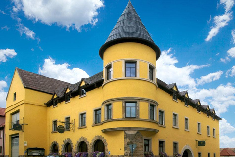 Wine tasting at the family-run winery in Herxheim am Berg, Palatinate