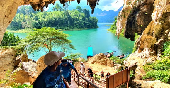 Krabi: All-Inclusive Cheow Lan Lake, Cave, Kayak & Lunch