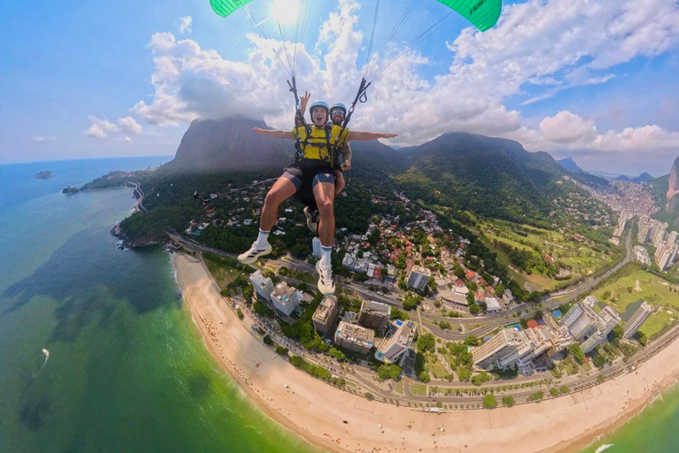 Rio de Janeiro: Tandem Paragliding Flight with Photos and Video Hang gliding flight
