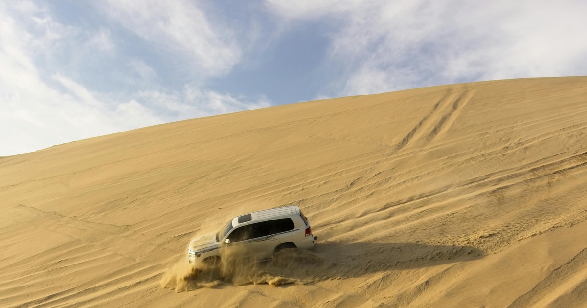 Woestijnsafari Quadrijden Kameelrijden Sandboarden Dunebashing