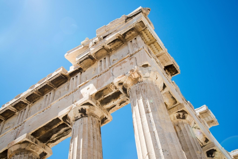 Acrópolis y museo: tour guiado privado sin entradasTour a pie por los monumentos de la Acrópolis