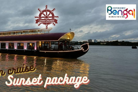 Kolkata: Hooghly River Sunset Cruise with Snacks & Drinks