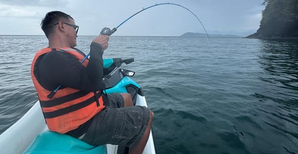 Langkawi: Jet Ski Fishing Tour with Guide