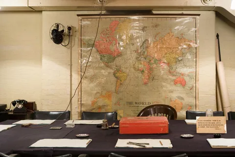 London: Churchill War Rooms Ticket & Political London Audio