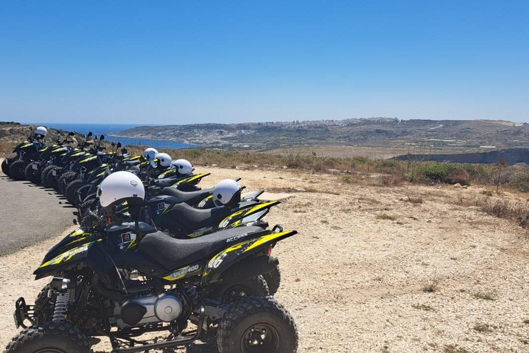 North Malta: Quad Bike Tour with Scenic Land, Sea & Swimming North Malta: Quad Bike Tour with Scenic Land, Sea & Swimming