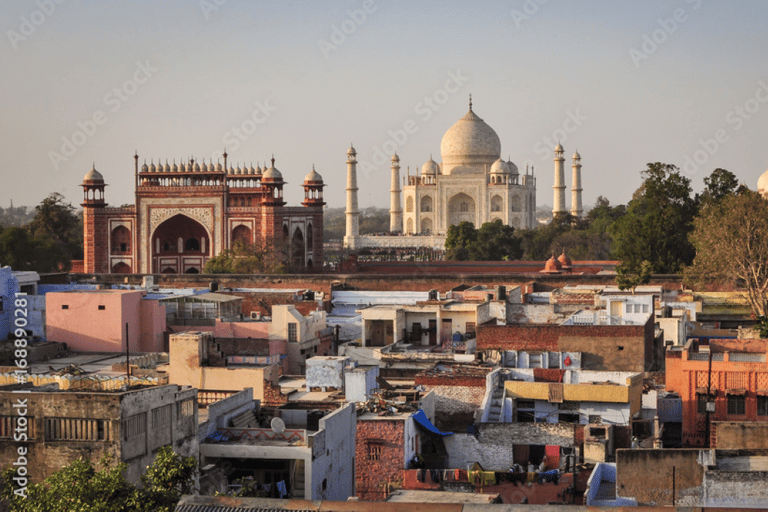 From Agra: Private Taj Mahal & Agra Village Guided Day Tour Tour With Processional Guide Only.