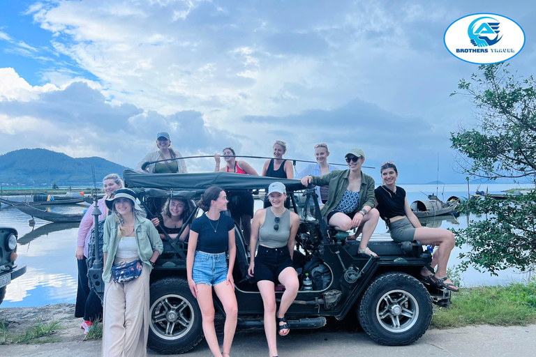 From Hue: Group Jeep Tour to Hoi An via Hai Van Pass