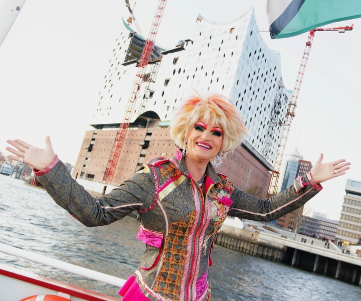 Amburgo: Party Harbour Cruise con Olivia Jones