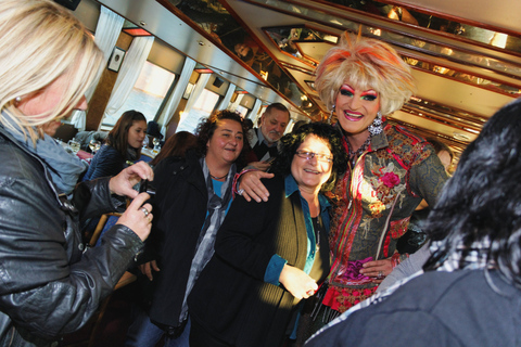 Hamburg: Party Harbor Cruise with Olivia Jones