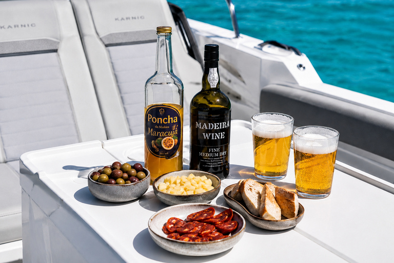 Private Madeira Coast Cruise with Swim, Snacks & Drinks
