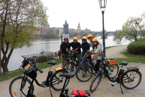 Prag: Sightseeing-Tour per E-Bike