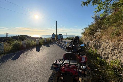 Durrës: Guided ATV Quad Bike Adventure with Coastal Views ATV Sunset Ride - 19:00 Shared ATV (2 People/1 Quad Bike)