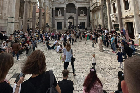 Split y el Palacio de Diocleciano a pie con un guía local