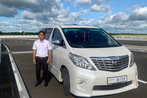 Siem Reap ou Phnom Penh : Transfert privé aller simple