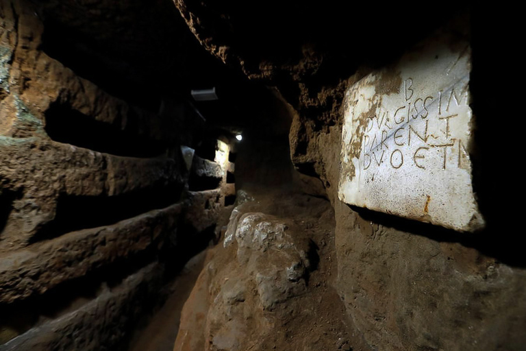 Rome: Colosseum en Appian Way Catacomben Tour