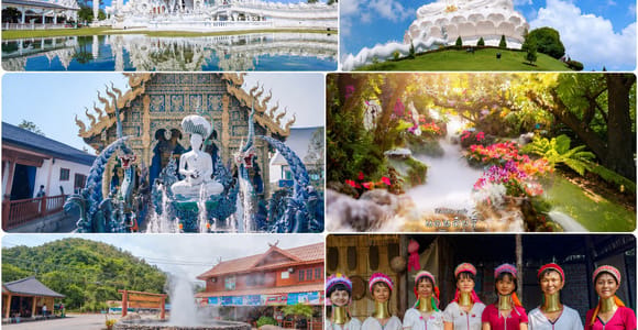 Chiang Mai: White, Blue, Big Buddha, Long Neck, Lalitta Cafe