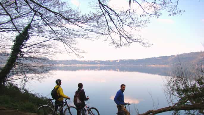 rome appian way albano lake fullday ebike tour
