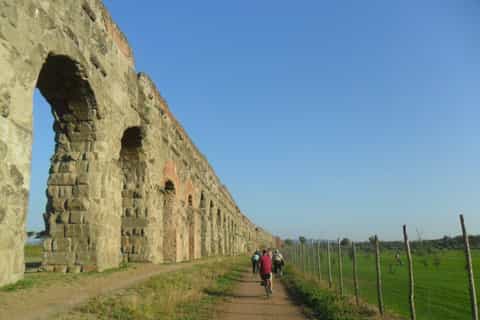 Rome: Appian Way & Albano Lake Full-Day E-Bike Tour