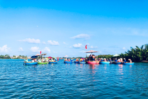 Hoi An: rejsy łodzią z koszem kokosowym z transferem w obie stronyOdbiór z Hoi An