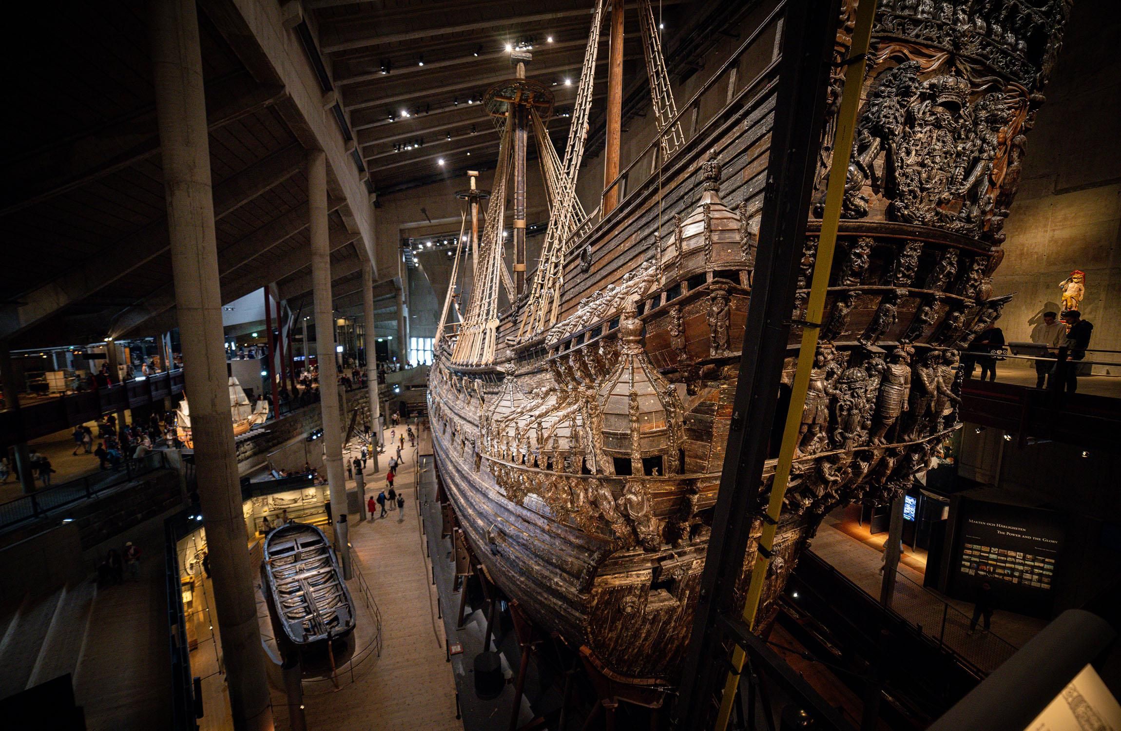 Stockholm: Kombiticket für das Vasa-Museum und das Vrak-Museum