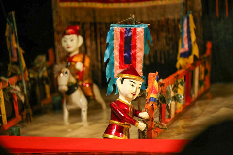 Ciudad de Ho Chi Minh: Espectáculo de Marionetas de Agua y CenaTour privado