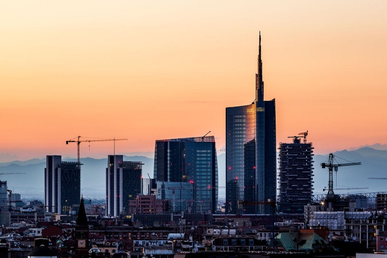 Milán: recorrido a pie por la Piazza Gae Aulenti y la torre Pelli