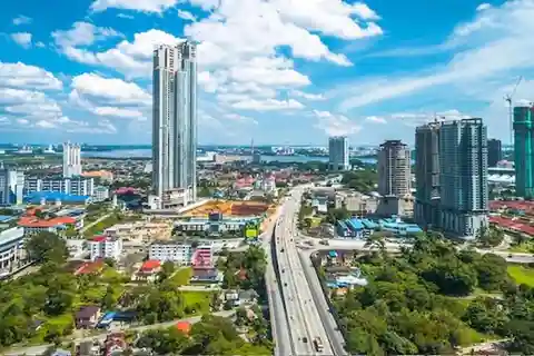 Johor Bahru : Visite guidée de la ville depuis/vers l'aéroport Changi