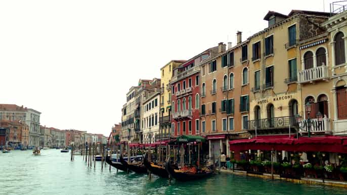 veneza excursão a pé para pequenos grupos e são marcos