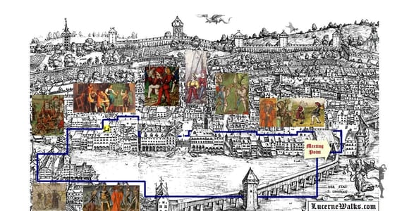 Luzern: 1-stündige historische Tour mit Nachtwächter