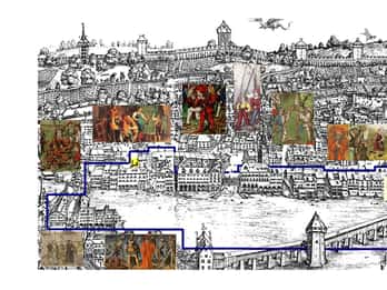 Luzern: 1-stündige historische Tour mit Nachtwächter