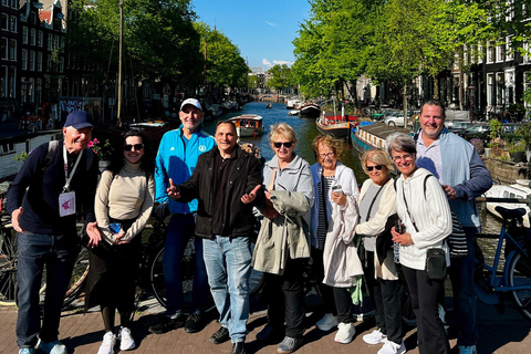 Amsterdam: Small Group Walking Tour with Fun Guide Walking Tour in Amsterdam with Enthusiastic and Fun Guide