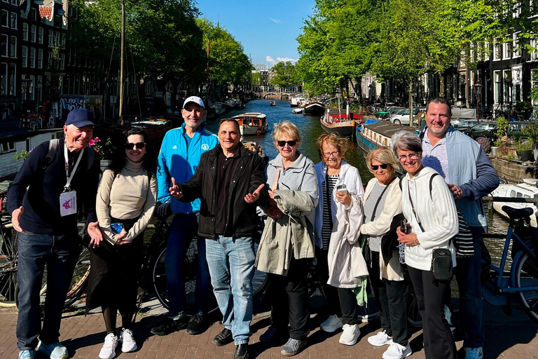 Amsterdam: Small Group Walking Tour with Fun Guide Walking Tour in Amsterdam with Enthusiastic and Fun Guide